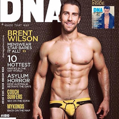 Brent Wilson – Fashion designer & cover model